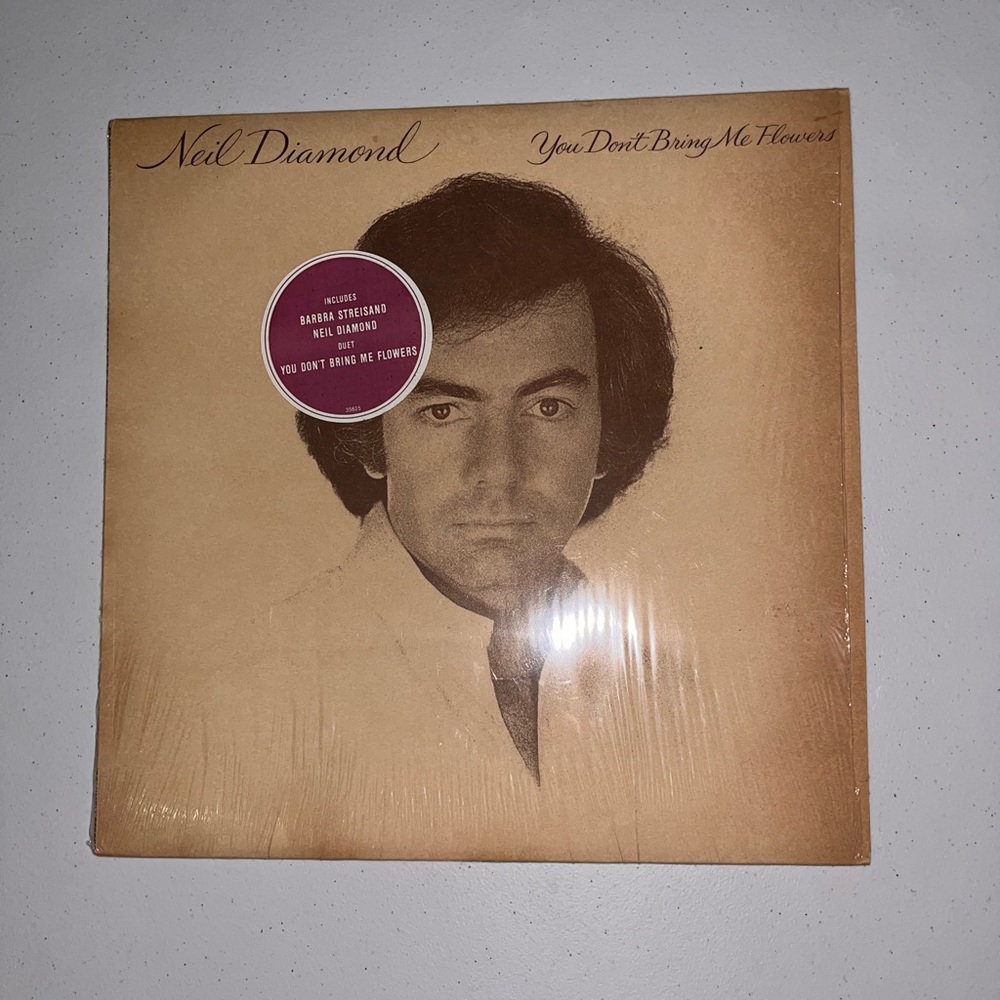 Neil Diamond You Don’t Bring Me Flowers Vinyl Album